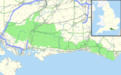 South Downs National Park UK location map.svg