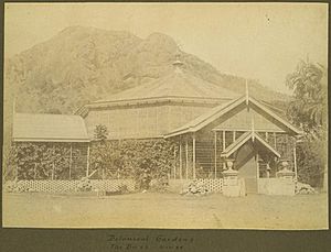 StateLibQld 1 242407 Bush House at the Townsville Botanical Gardens, ca.1900