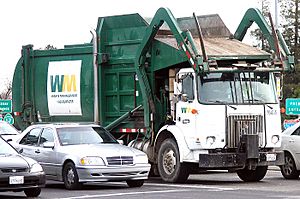 US Garbage Truck