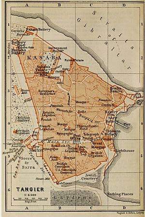 Baedeker's Spain and Portugal- Tangier (1901)