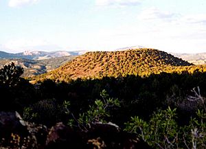 Bald Knoll is the youngest of a group of cinder cones on the SW part of the Paunsaugunt Plateau in southern Utah.