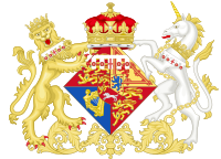 Coat of Arms of Augusta, Duchess of Brunswick-Wolfenbüttel.svg