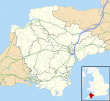 Eylesbarrow mine is located in Devon