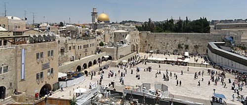 Dome of the rock-Wailing wall