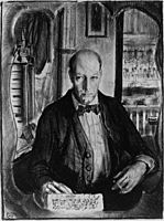 George Bellows self-portrait