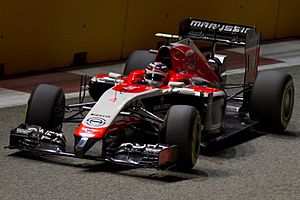 Max Chilton 2014 Singapore FP2