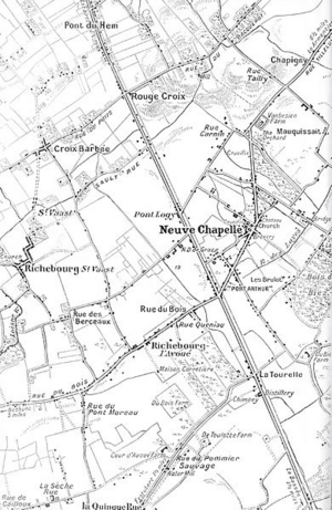 Neuve Chapelle area, 1914-1915