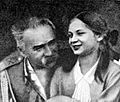 Piłsudski z córką