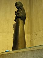 Statue, Mary, woman of faith