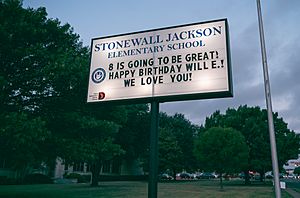 Stonewall Jackson Elementary School, Dallas, Texas