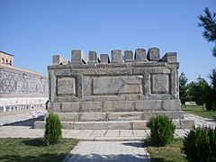 Street Tashkent mausoleum Sheibanids