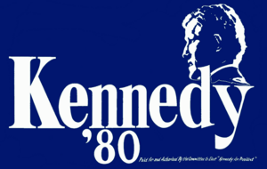 Ted Kennedy 1980 presidential campaign logo