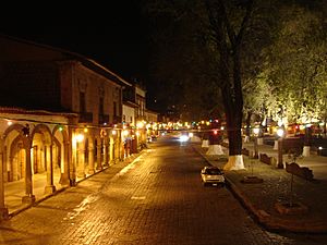 Typical Patzcuaro Street