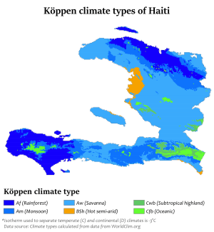 Haiti Köppen