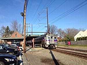 Hatboro PA SEPTA station December 2015
