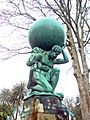 Hercules statue by William Brodie (Portmeirion, Wales)