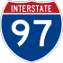 Interstate 97 marker