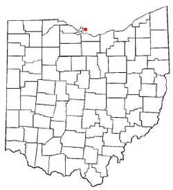 Location of Marblehead, Ohio