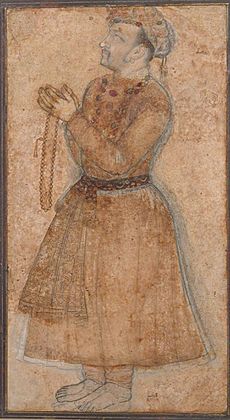 Portrait of Emperor Jahangir Praying