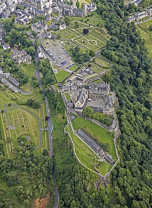 Scotland-2016-Aerial-Stirling-Stirling Castle