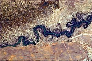 Syr Darya River Floodplain, Kazakhstan, Central Asia