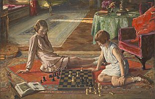 The Chess Players, John Lavery (1929)