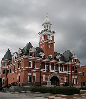 The Elberton - Elbert County Georgia Courthouse designed by Reuben Harrison Hunt (image3562).jpg
