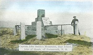Capt. John Smith's Monument, Star Island, Isles of Shoals