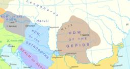 Carpathian Basin in 476 AD