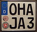 GERMANY, Osterode Am Herz, EEC motorcycle plate, large size - Flickr - woody1778a