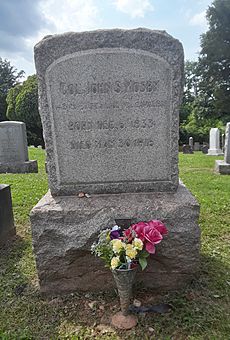 Grave of Col. John S. Mosby, Warrenton Cemetery (cropped)