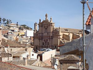 Lorca - Fachada de la Colegiata de San Patricio