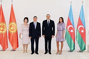 Official meeting ceremony of President of Kyrgyzstan Almazbeh Atambayev was held 11