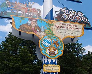 Reinheitsgebot München Viktualienmarkt wiki