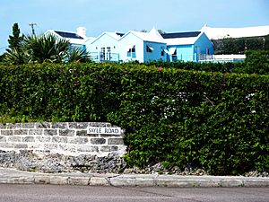 Sayle Road Sign Bermuda