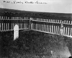 Sitting Bull's grave