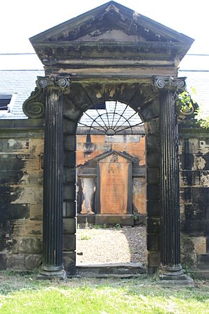 The Pitcairne vault within the Covenanter's Prison, Greyfriars Kirkyard