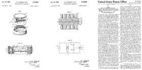 US Patent 3118022 - Gerhard M. Sessler James E. West - Bell labs - electroacustic transducer - foil electret condenser microphone 1962 1964 - pages 1-3