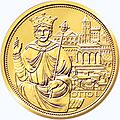 2008 Austria 100 euro The Crown of the Holy Roman Empire back