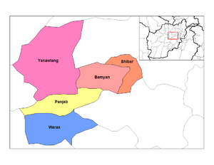 Bamyan districts