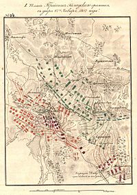 Battle of Preussisch Eylau Map2