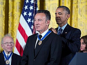 Bruce Springsteen Presidential Medal of Freedom
