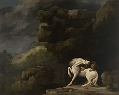 George Stubbs - A Lion Attacking a Horse - 1955.27.1 - Yale University Art Gallery