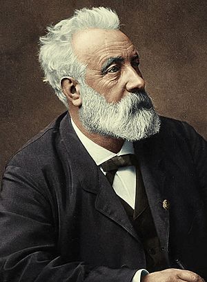 Jules Verne, 1892 (colored portrait)