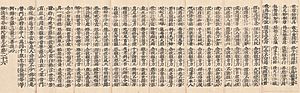 Kannon Gyō or Avalokitesvara Sutra 観音経 Published in Edo Era
