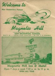 Magnetic Hill pamphlet cover 1969