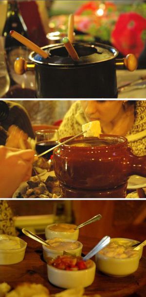 Meat fondue