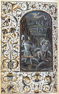 Milan Book of Hours (Annunciation to the Shepherds)