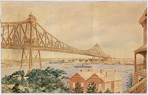 Norman Selfe proposal for Sydney Harbour Bridge