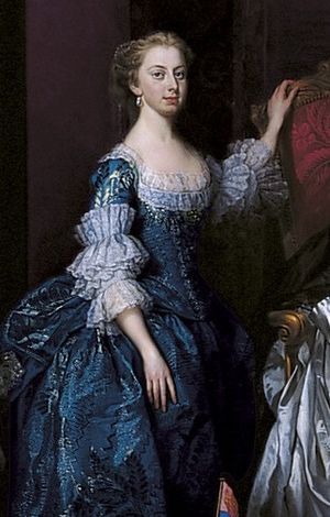 Princess Augusta of Great Britain by George Knapton